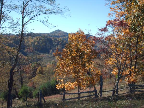 View of McClure's Knob